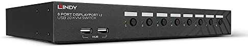 Lindy KVM Switch Pro USB 2.0 Audio DVI-I - KVM / Audio / USB Switch - 8