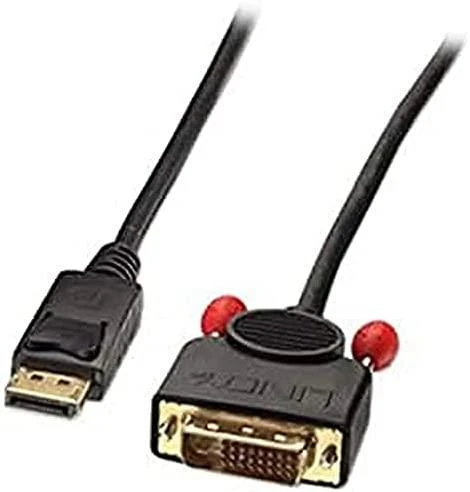 Adapteris - LINDY DisplayPort į DVI-D Adapterio Kabelis, 1920x1200@60Hz, 5 m, Juodas