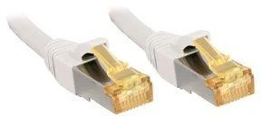 Tinklo Kabelis - LINDY RJ45 S/FTP LSZH Tinklo Kabelis, Cat.6A Jungtis, Cat.7 Raw, M/M, 2 m, Baltas