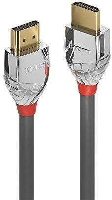 HDMI Laidas - LINDY Cromo Line HDMI Laidas, M/M, Didelės Spartos, 4096x2160@60Hz, 18Gbps, 0.5 m, Pilkas