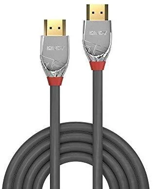 HDMI Laidas - LINDY Cromo Line HDMI Laidas, M/M, Didelės Spartos, 4096x2160@60Hz, 18Gbps, 0.5 m, Pilkas