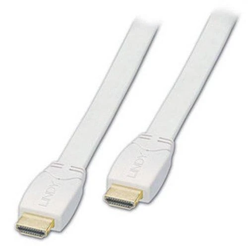 Baltas Lindy HDMI laidas plokščia konstrukcija