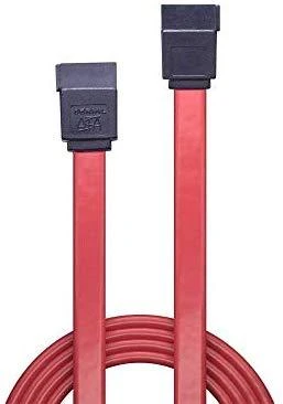 SATA Laidas - LINDY SATA III Laidas 2 x 7-pin Female, 0.5 m, Raudonas