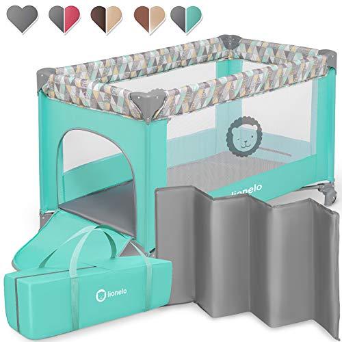 Kelioninė lovytė-maniežas Lionelo Adriaa, Turquoise Scandi