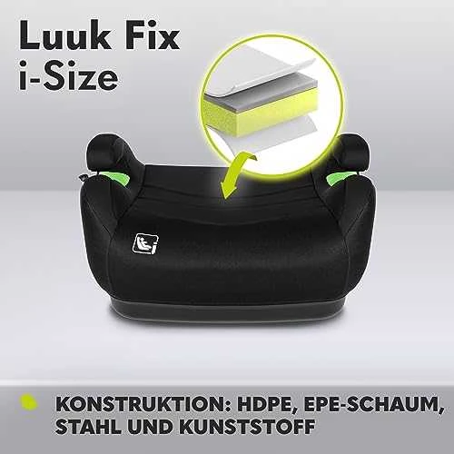 LIONELO automobilinė kėdutė Luuk Fix i-i-size juoda anglies pluoštas