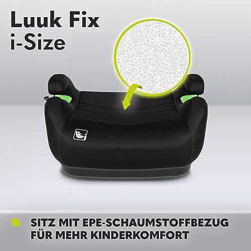 LIONELO automobilinė kėdutė Luuk Fix i-i-size juoda anglies pluoštas
