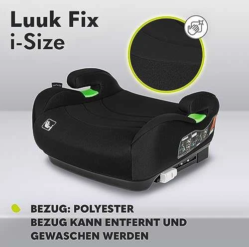 LIONELO automobilinė kėdutė Luuk Fix i-i-size juoda anglies pluoštas