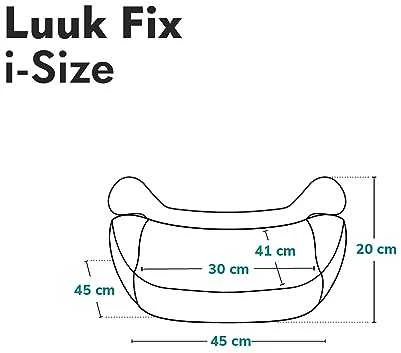 LIONELO automobilinė kėdutė Luuk Fix i-i-size juoda anglies pluoštas