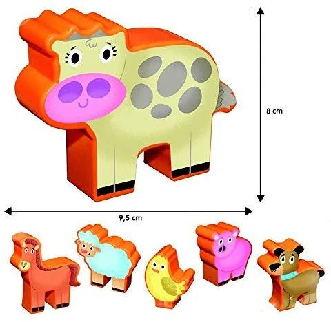 Lisciani Lavinamoji dėlionė BABY FARM 70x50cm