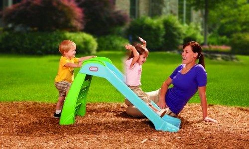 „Little Tikes Garden Slide“ pirmiausia slidinkite mano pirmąjį 95 cm mėlyną