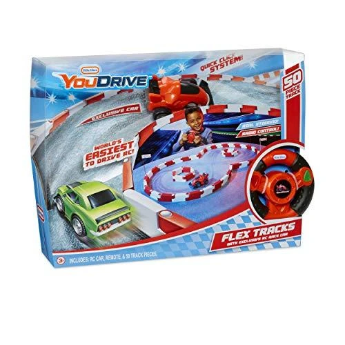 Little Tikes YouDrive Flex Tracks - lenktyninis automobilis