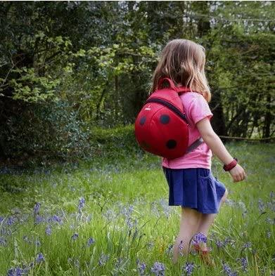 Vaikiška kuprinė LittleLife Big Kids Ladybird