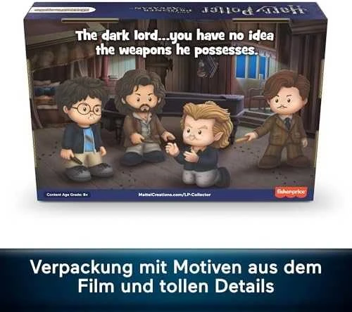 Harry Potter Haris Poteris ir Azkabano kalinys Rinkinys 4 kolekcionuojamų figūrų burtininkai