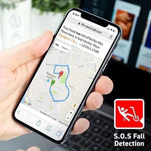 Išmanusis šalmas Livall BH51, M dydžio, juodas