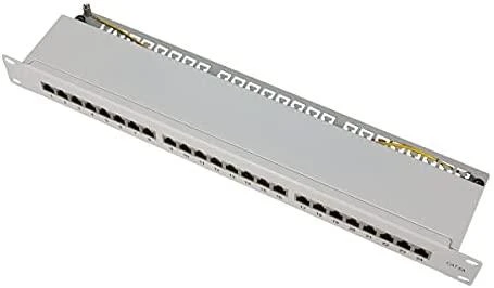 „LogiLink Patch“ skydelis 19 colių 1U 24x RJ-45 Cat.6A pilka (NP0060)