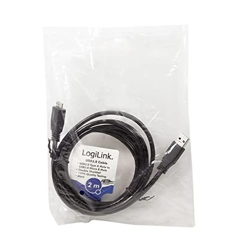 LOGILINK CU0027 LOGILINK – duomenų kabelis USB A / B-Micro 3.0 2m