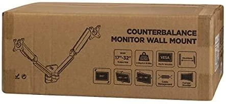 LOGILINK BP0146 Dviejų monitorių sieninis laikiklis 17–32 colių dujinė spyruoklė, 90–540 mm