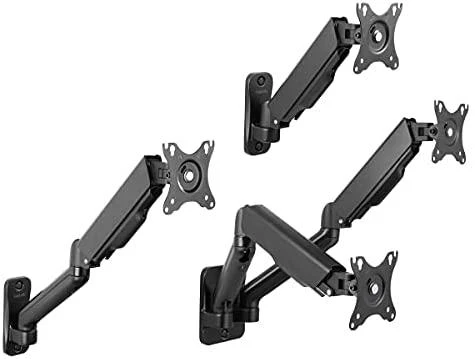 LOGILINK BP0146 Dviejų monitorių sieninis laikiklis 17–32 colių dujinė spyruoklė, 90–540 mm