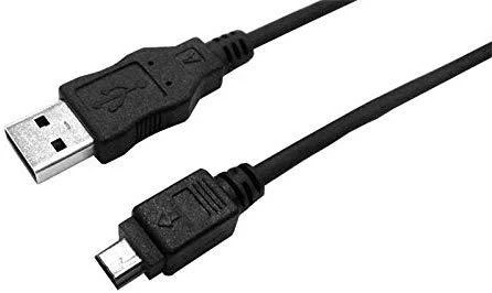 LogiLink USB Kabelis A -> mini B St/Bu 3.00m juodas