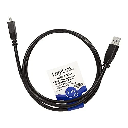 LOGILINK CU0026 LOGILINK – duomenų kabelis USB A / B-Micro 3.0 1m