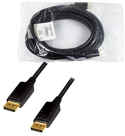 LOGILINK CV0076 LOGILINK – „DisplayPort 1.2“ prijungimo laidas, 4K2K / 60 Hz, 7,5 m