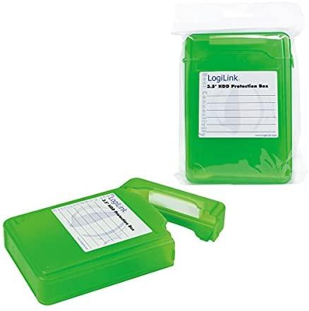 LOGILINK UA0133G LOGILINK - Dėžutės apsauga nuo HDD3.5 žalias