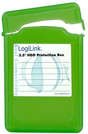 LOGILINK UA0133G LOGILINK - Dėžutės apsauga nuo HDD3.5 žalias