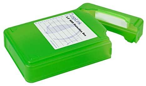 LOGILINK UA0133G LOGILINK - Dėžutės apsauga nuo HDD3.5 žalias