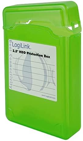 LOGILINK UA0133G LOGILINK - Dėžutės apsauga nuo HDD3.5 žalias