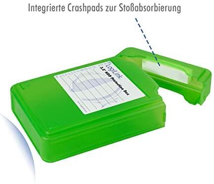 LOGILINK UA0133G LOGILINK - Dėžutės apsauga nuo HDD3.5 žalias
