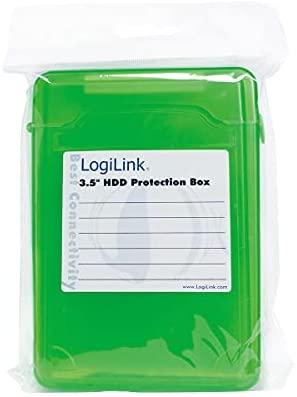LOGILINK UA0133G LOGILINK - Dėžutės apsauga nuo HDD3.5 žalias