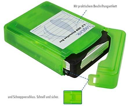 LOGILINK UA0133G LOGILINK - Dėžutės apsauga nuo HDD3.5 žalias