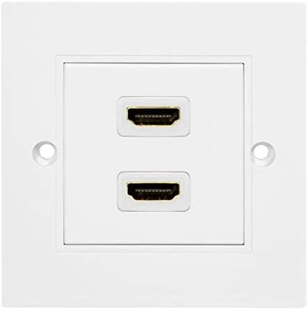 Logilink HDMI sieninė plokštė AH0015 2 x HDMI lizdas, HDMI sieninė plokštė, 1 X HDMI lizdas