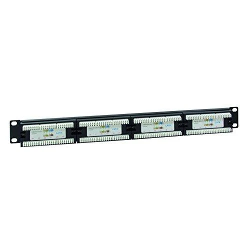 LOGILINK NP0004 LOGILINK - Patch panel UTP CAT6 24-jungtys juodas