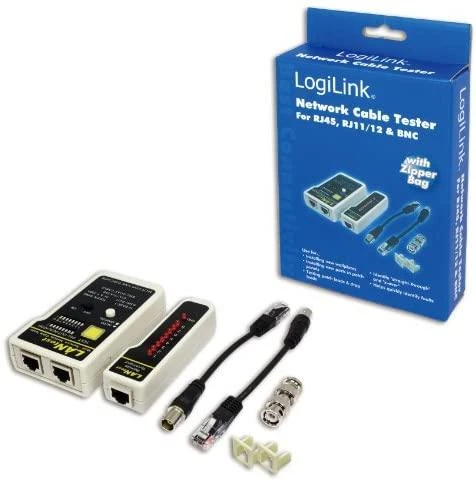LOGILINK WZ0015 LOGILINK - Kabelių tikrintuvas su nuotoliniu bloku