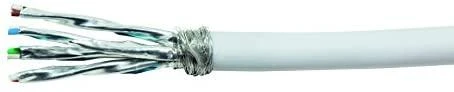 LOGILINK CPV0041 LOGILINK - Masinis Komutacinis kabelis S/FTP Cat.7 Cu PrimeLine, LSOH baltas, 100m
