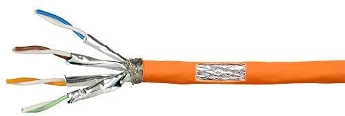 LOGILINK CPV0040 LOGILINK - Masinis Komutacinis kabelis S/FTP Cat.7 Cu PrimeLine, LSOH baltas, 50m