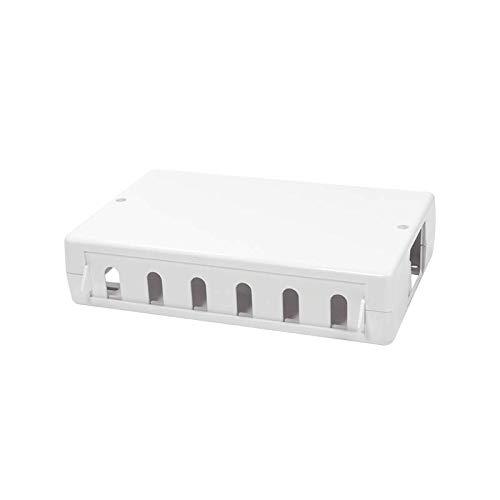 LOGILINK NK4033 LOGILINK- Keystone Surface Mounted Box 12 port UTP, baltas