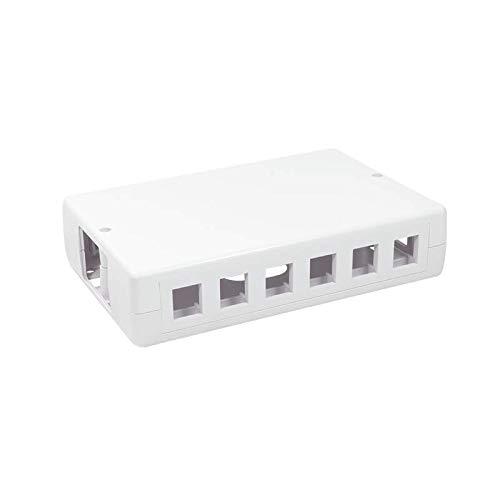 LOGILINK NK4033 LOGILINK- Keystone Surface Mounted Box 12 port UTP, baltas