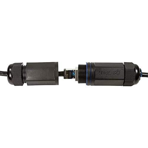 LOGILINK CQ7123S LOGILINK - Lauko patch kabelis CAT.6A S/FTP PVC+PE, juodas, 30m
