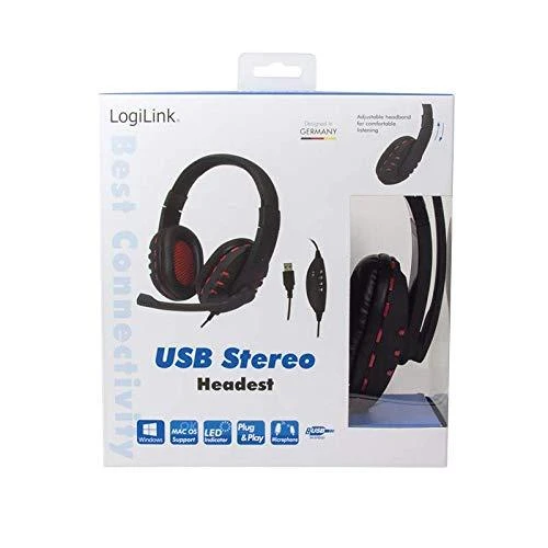 LOGILINK HS0033 Stereo ausinės HQ USB