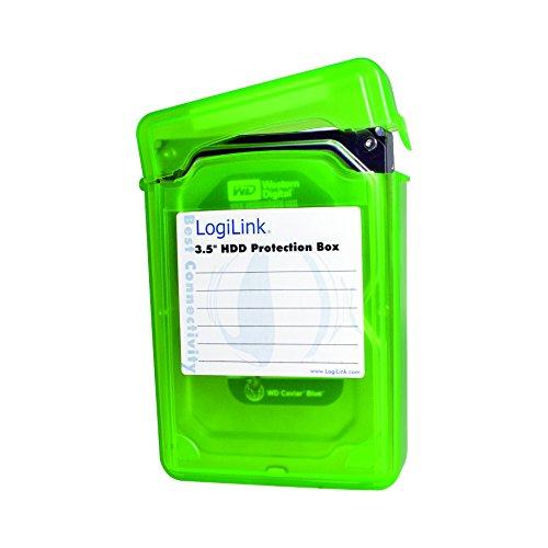 LOGILINK UA0133G LOGILINK - Dėžutės apsauga nuo HDD3.5 žalias