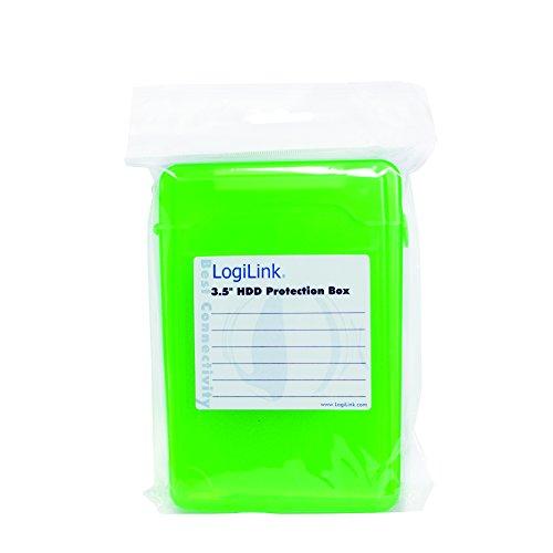 LOGILINK UA0133G LOGILINK - Dėžutės apsauga nuo HDD3.5 žalias