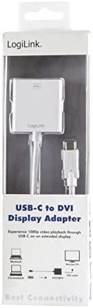 LOGILINK UA0245A LOGILINK - USB-C 3.1 į DVI adapteris