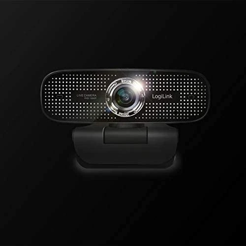 LOGILINK UA0378 HD USB internetinė kamera 100 laipsnių dvigubas mikrofonas