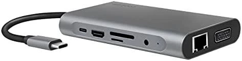 „LogiLink USB-C 10-in-1“ stotis / replikatorius (UA0383)
