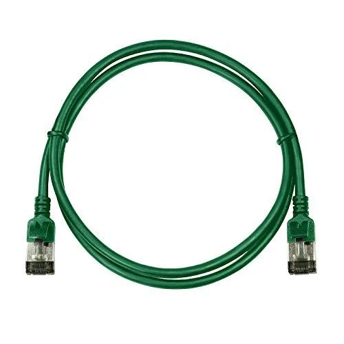 2direct LogiLink Slim U/FTP - 0.3 m - Cat6a - U/FTP (STP) - RJ-45 - RJ-45 - Žalias