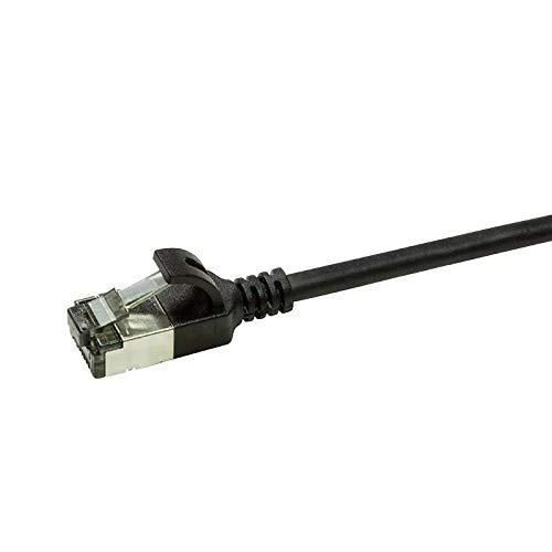 2direct LogiLink Patchkabel CAT6A U/FTP TPE SlimLine juodas 0,3m