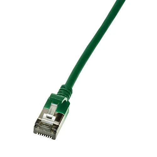 2direct LogiLink Slim U/FTP - 0.3 m - Cat6a - U/FTP (STP) - RJ-45 - RJ-45 - Žalias