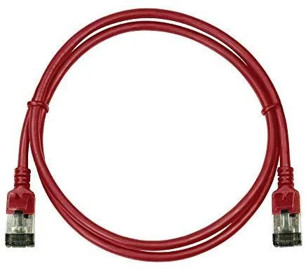 LogiLink LogiLink Patchkabel CAT6A STP TPE SlimLine raudona 1,0m